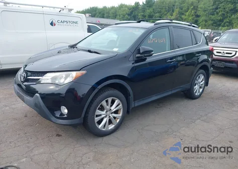 2013 Toyota Rav4 Limited из США, поврежденный, VIN 2T3DFREV0DW064534